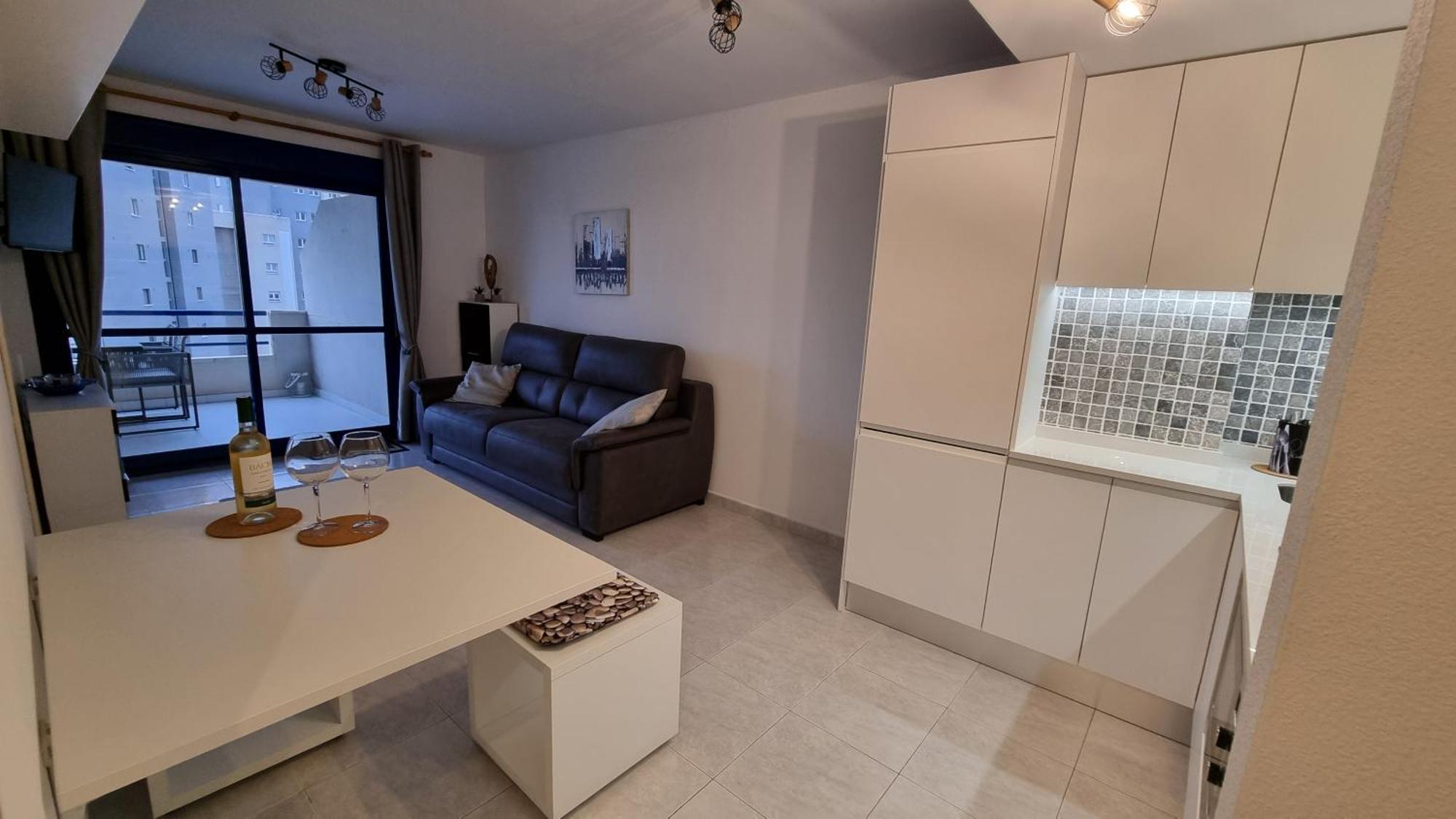 Apartment Turquesa Beach 34B Calp Exterior foto